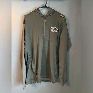 Bauer Team Issue Boston University 1/4 Zip Hoodie XXL